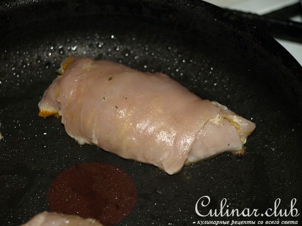 Куриные рулетики