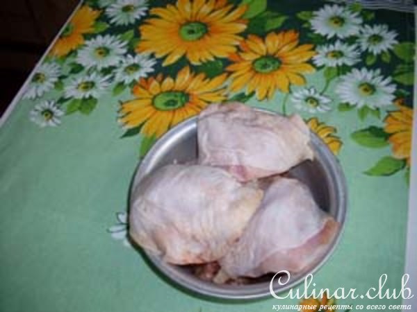 Курица с кабачками