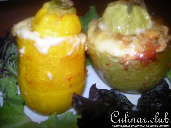 Кабачки фаршированные