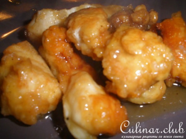 Курица в цитрусовой подливе (Orange Chicken)