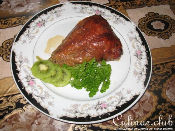 Голень индюшки с киви