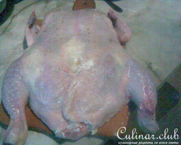 и снова ФАРШИРОВАННАЯ КУРИЦА...