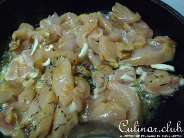 Пикантная куриная грудка,почти по-китайски.