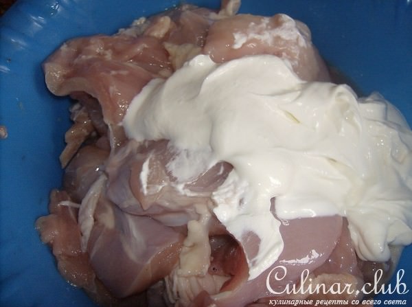 Шашлык из страуса