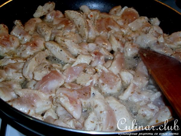 Куриная грудка по мотивам турецкой кухни