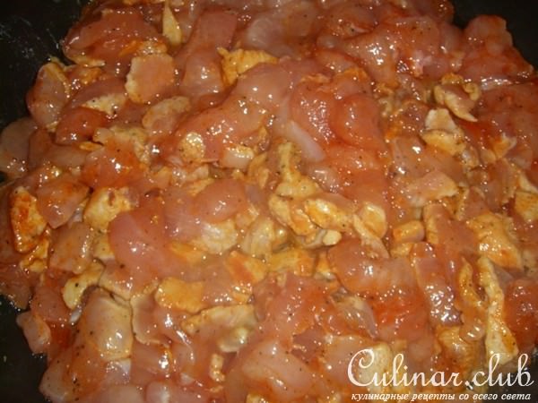 Филе курочки в лаваше со специями!
