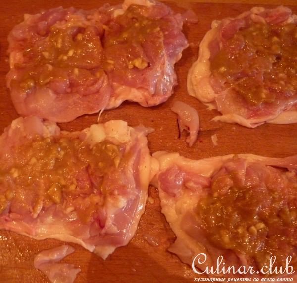 Курица , запечённая с овощами, с золотым пшеном за 25 минут