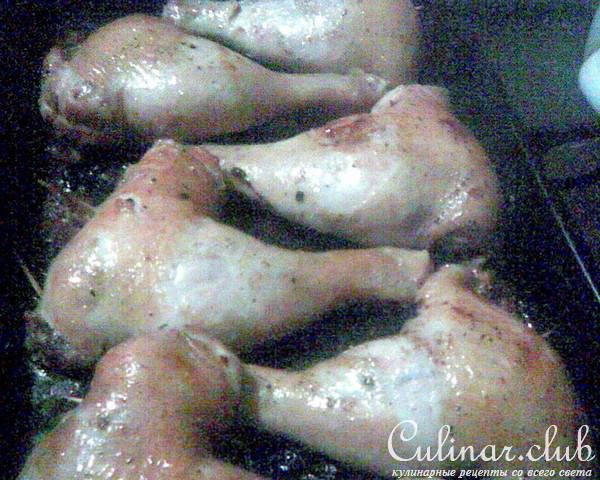Куриные ножки, фаршированные черносливом и шампиньонами
