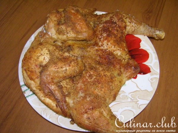 Курочка на соли (мой вариант)