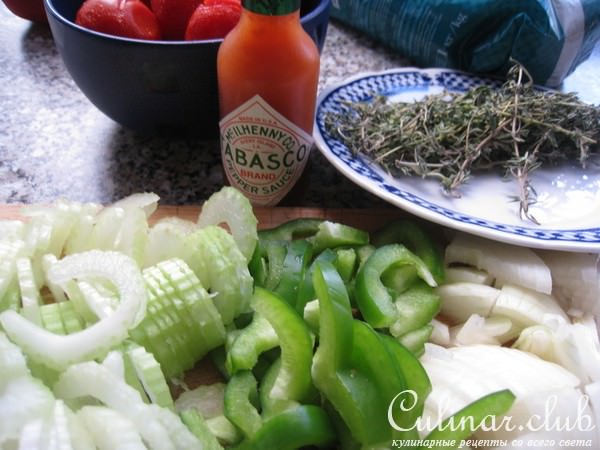 Джамбалайя из курицы