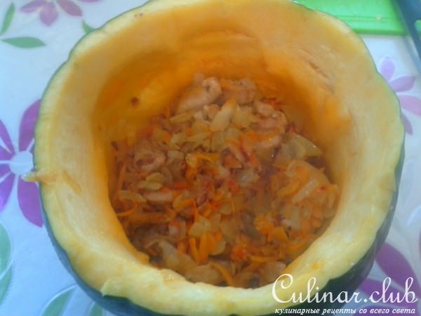 плов в тыкве