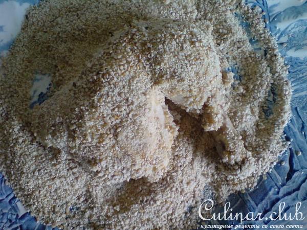 Куриные окорочка,отварные и обжаренные...(вариант)