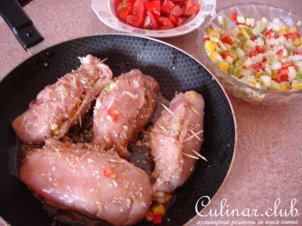Куриная грудка фаршированная