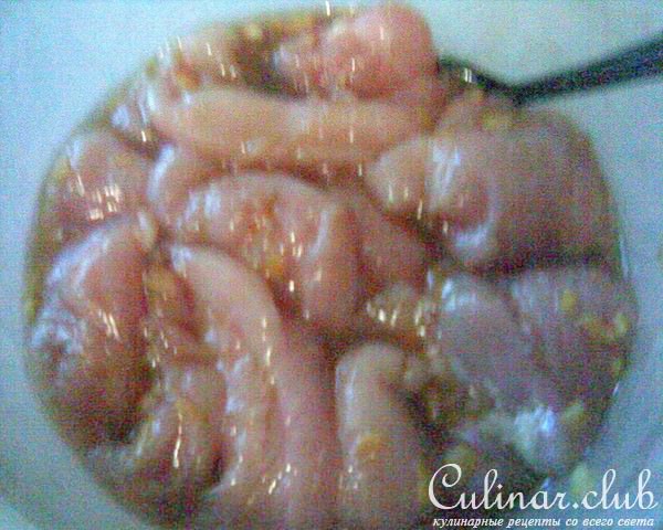 Лимонная куриная грудка