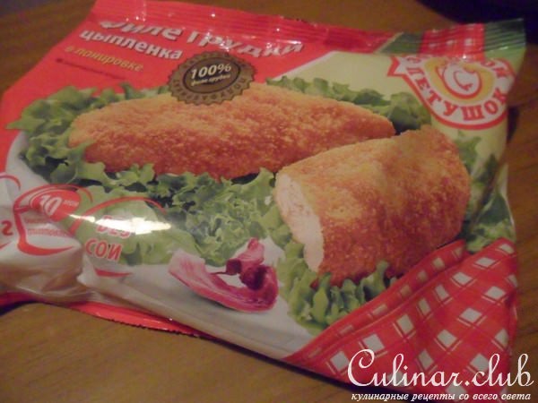 "Золотой петушок" на драниках