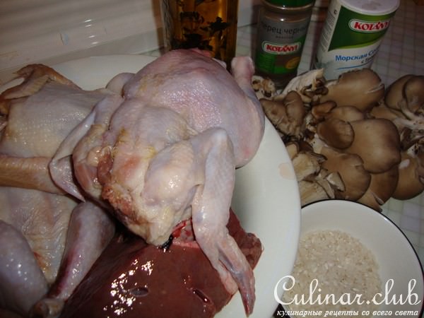 Перепела фаршированные
