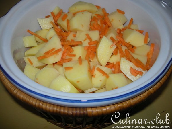 Куриное мясо в горшочке