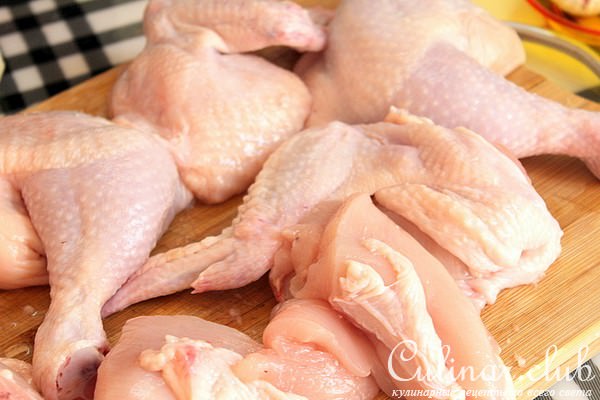Курица Чилиндрон (el pollo al chilindrn).