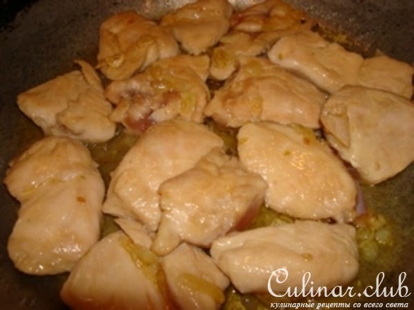 Винная курочка в чесночной карамели