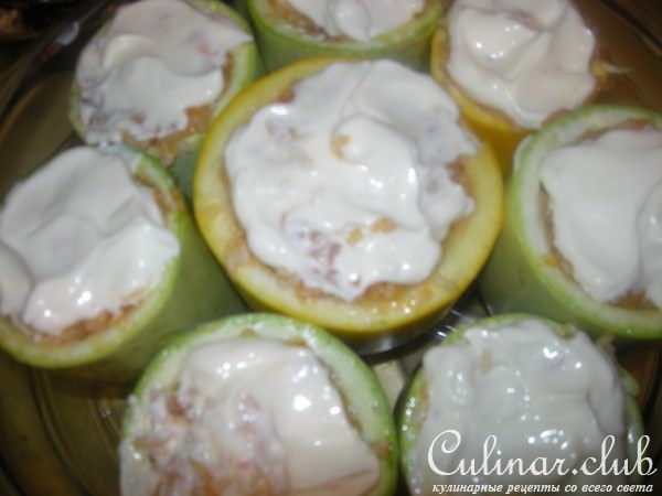 Кабачки фаршированные