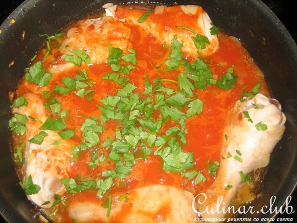 луковый рулет с курицей