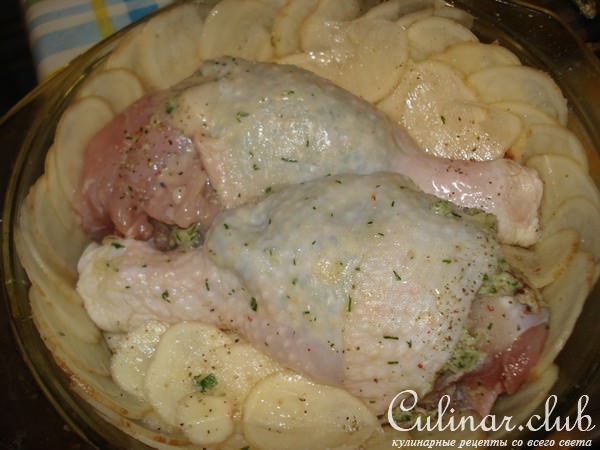 Куриные ножки с сюрпризом