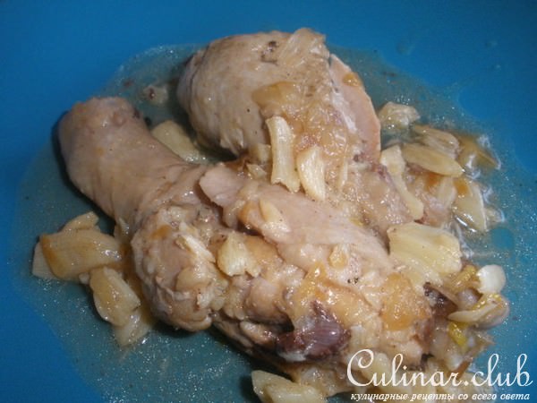 Курица с 40 зубчиками чеснока