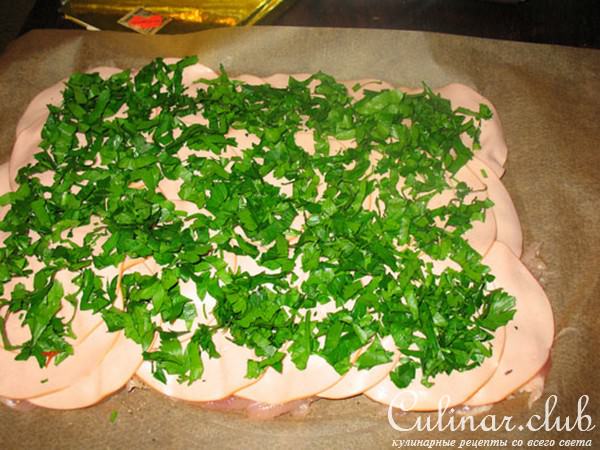 Куриные рулетики в фисташковой корочке (Rollata in crosta di pistacchi)