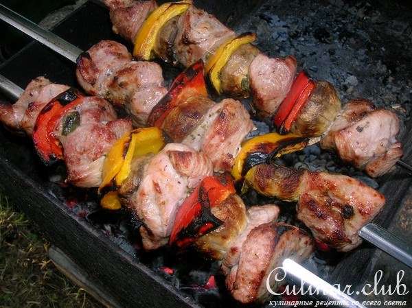 Шашлык из индейки