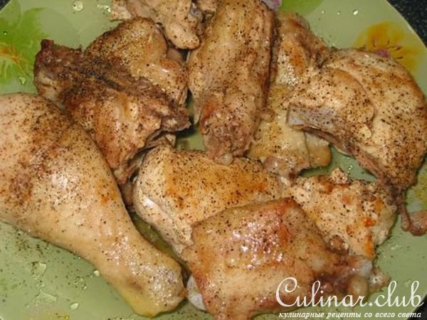 Курица с гречкой томленая в духовке