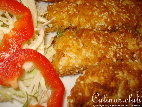 Куриные мини-шницели