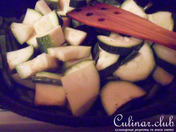 Куриное филе с паприкой и овощами