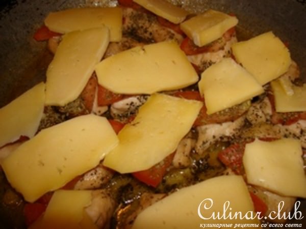 Винная курочка в чесночной карамели