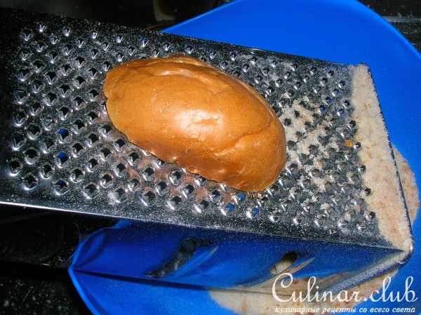 Одомашненная курица с диким рисом ( или курица в чесночных сухарях)