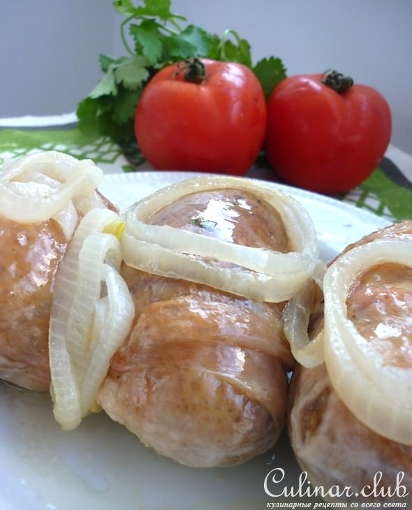 Молодой фаршированный картофель, да в куриной шкурке