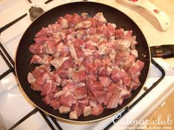 Филе индейки с овощами
