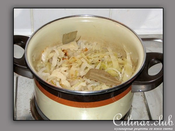 Квашенная капуста с шампанским и перепела