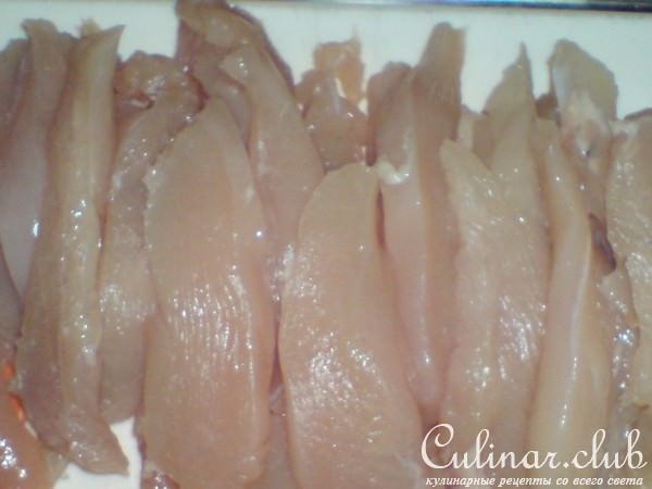 Брошет из куриной грудинки