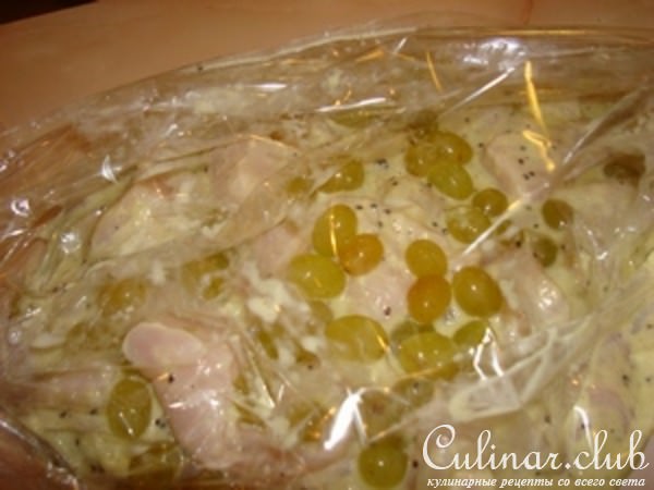 Курочка в маринаде из киви