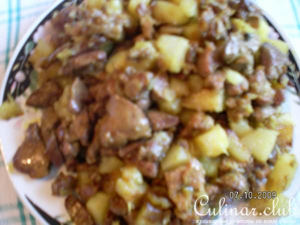 тойуг ичалат говурмасы(потрошка куриные)