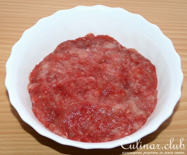 Мясные мини-зразы с сырной начинкой с рисом Басмати MIX и овощами "Птичье гнездо" за 20 минут
