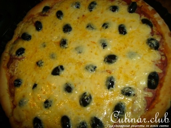 Пицца "Гавайская" (вариант)