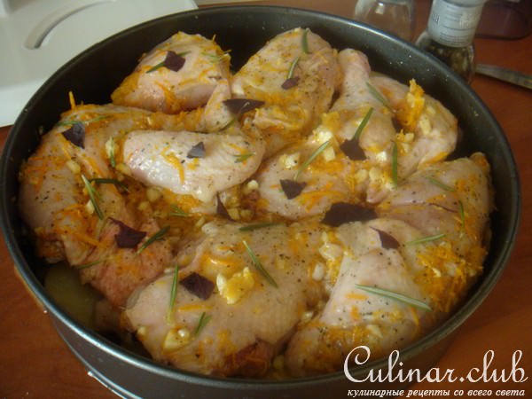 Курица по-мароккански