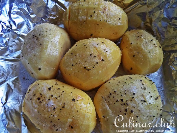 Курочка с запечённой картошкой