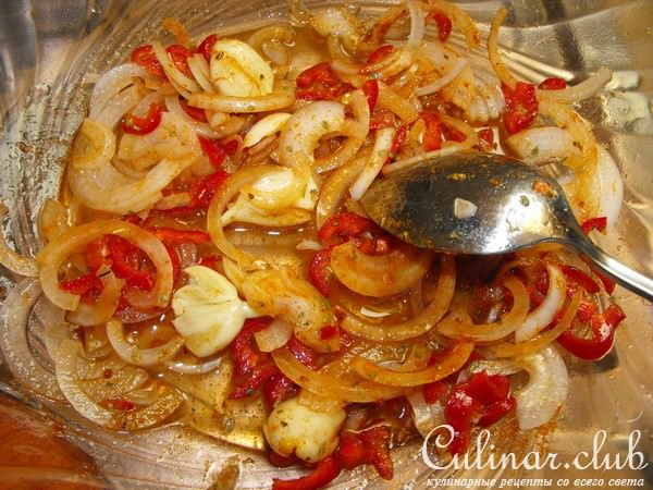 Чесночные куриные крылышки