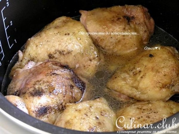 Курица с рисом (в мультиварке)
