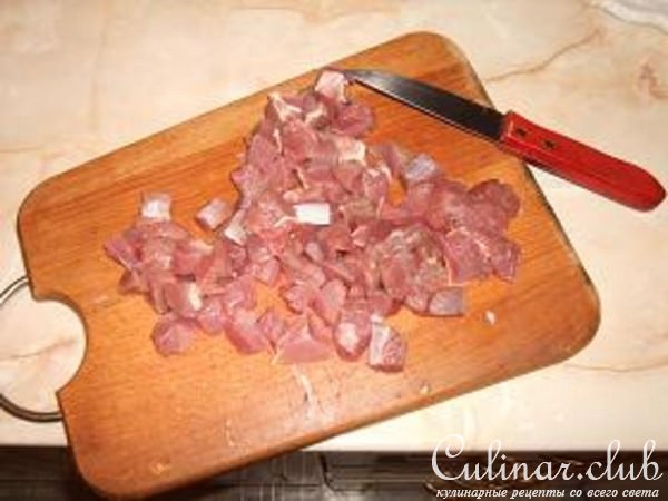 Филе индейки с овощами