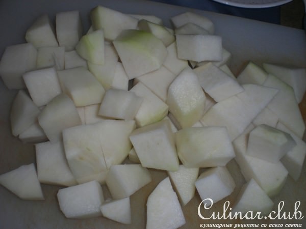 Курочка запечённая с кольраби и овощами