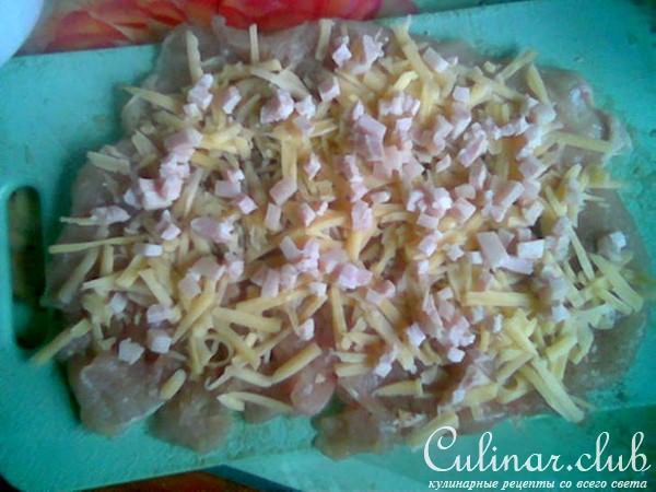 Рулетики куриные