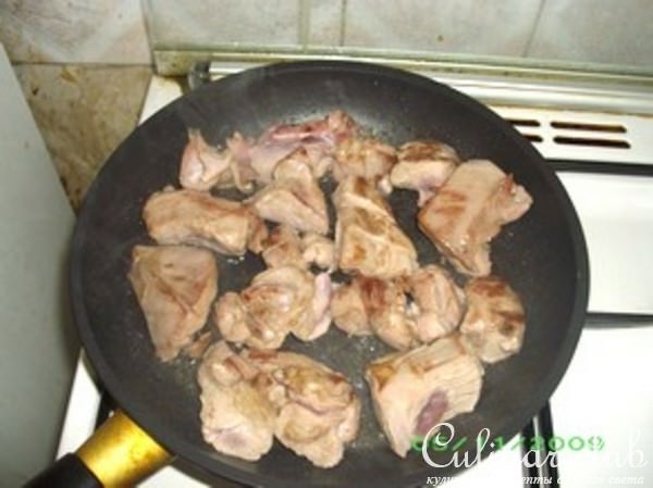 Индейка в картофельном соусе